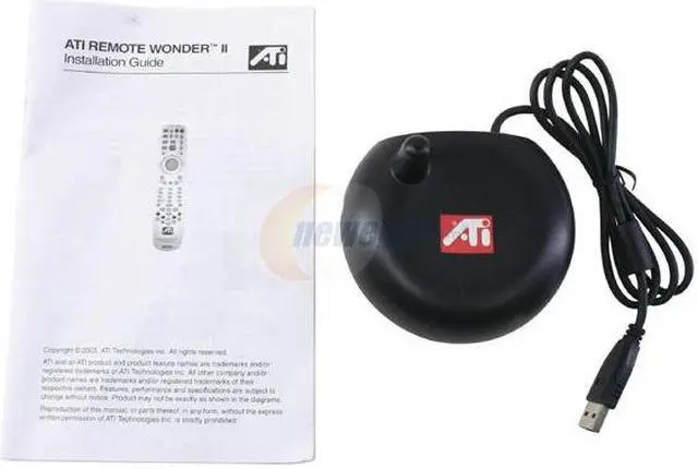 Alt view image 3 of 3 - ATI Remote Wonder II PC RF Remote Control