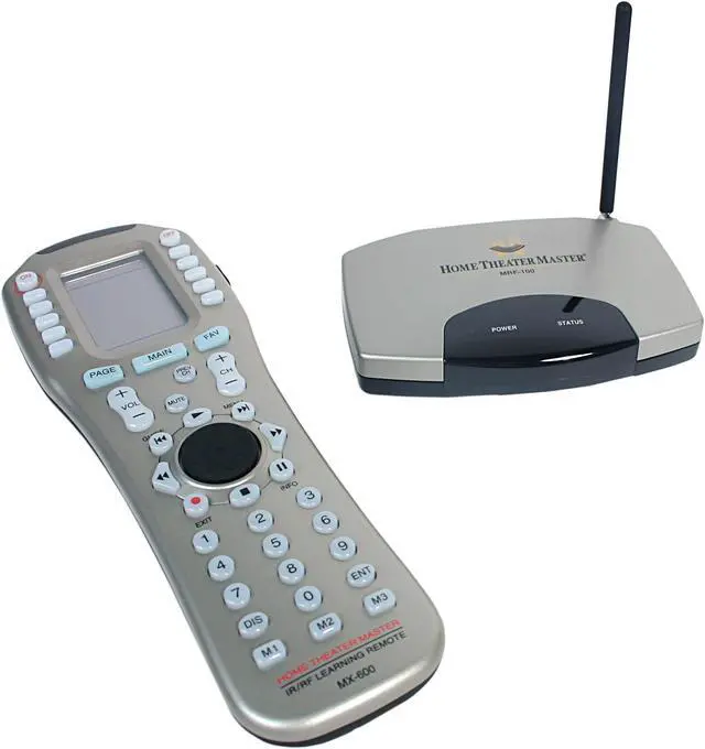 Main image of Universal Remote Controls Home Theater Master MX-600 IR/RF Remote & MRF-100 Base Station