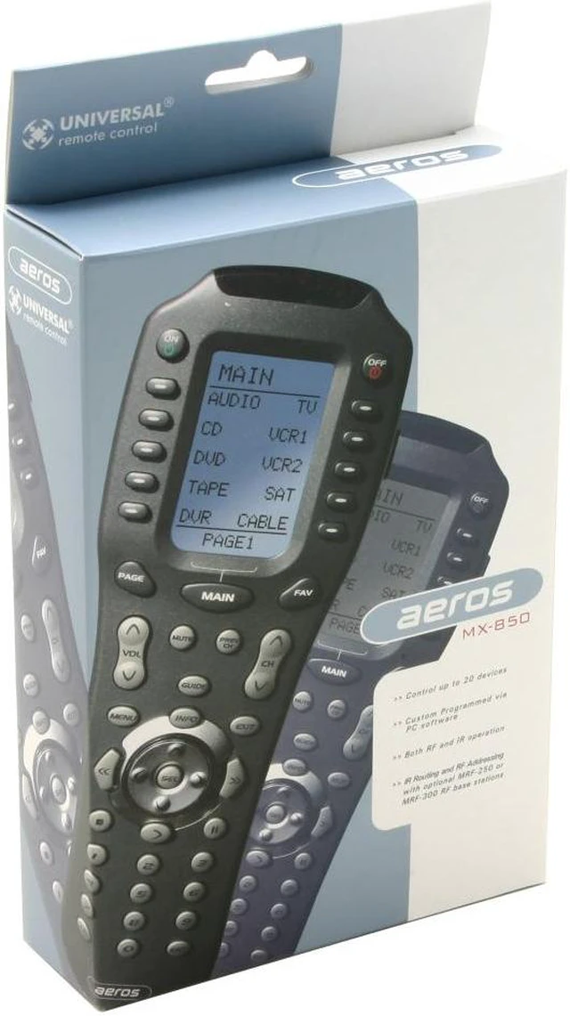 Alt view image 5 of 5 - URC MX-850 Universal Infrared / RF Complete Control, Aeros