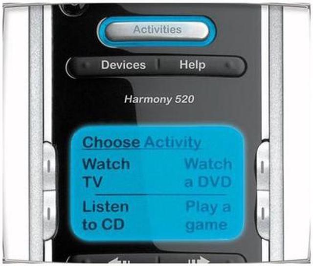 Alt view image 5 of 5 - Logitech Harmony 520 Universal Infrared Remote Control