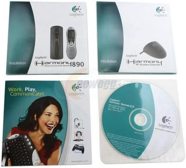 Alt view image 11 of 12 - Logitech Harmony 890 Universal Infrared / RF Remote Control