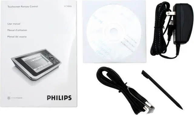 Alt view image 10 of 11 - PHILIPS RC9800I Universal Infrared, WiFi 802.11b/g Multimedia Control Panel