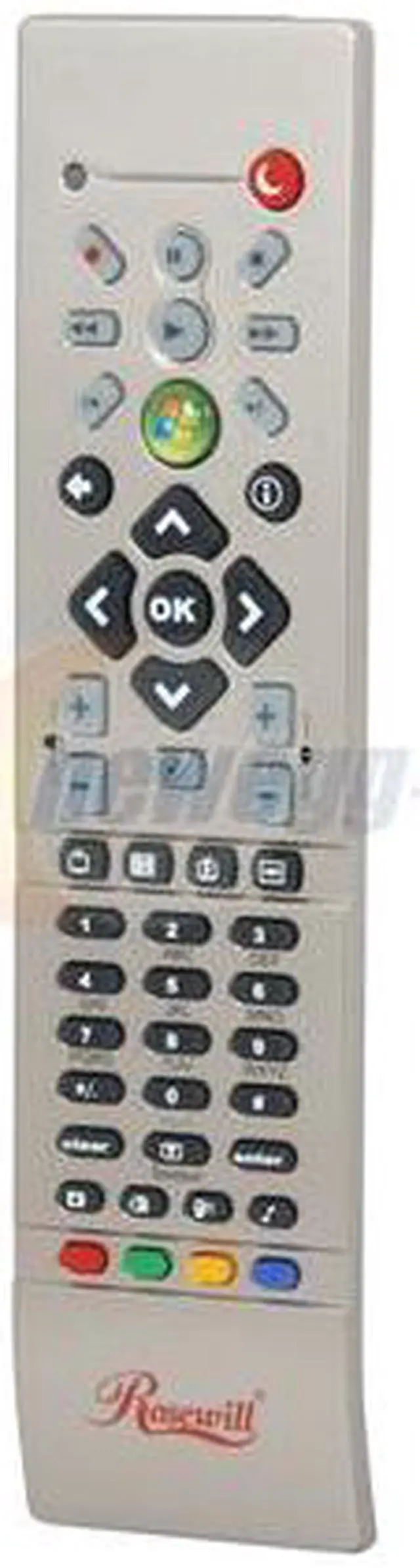 Alt view image 2 of 5 - Rosewill RHRC-12001 Windows 7 Certified MCE/ Windows 8 MCE Infrared Remote Control with Netflix Function