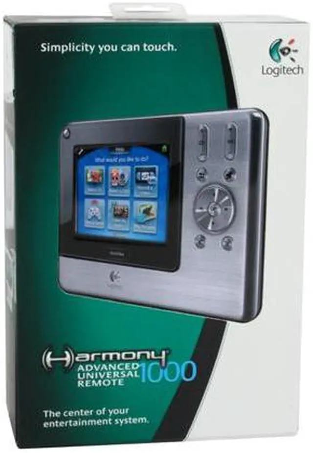 Alt view image 14 of 14 - Logitech Harmony 1000 Universal RF Advanced Remote