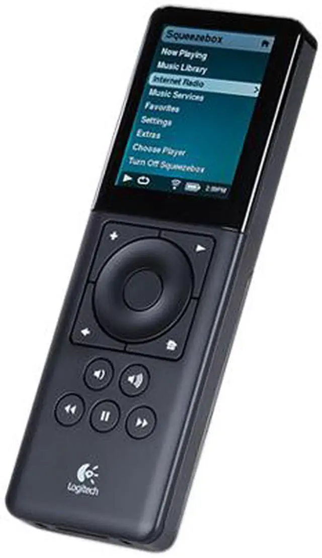 Main image of Logitech 930000036 Squeezebox Wi-Fi Remote Control