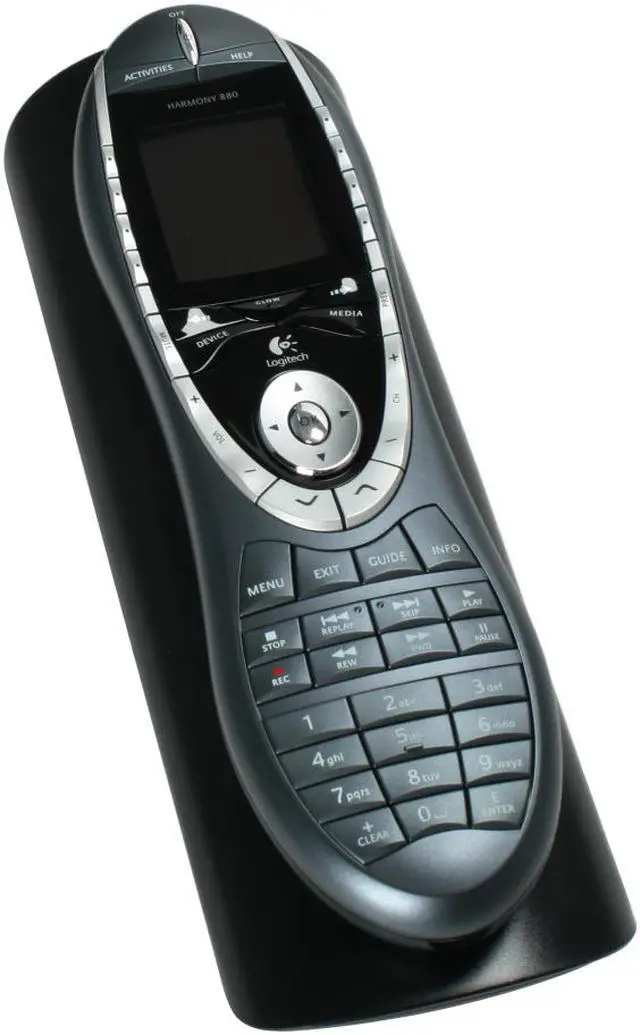 Alt view image 7 of 9 - Logitech Harmony 880 Universal Infrared Advanced Remote Control