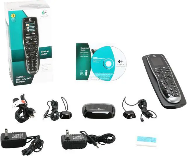 Alt view image 9 of 9 - Logitech Harmony 900 Universal RF Remote Control
