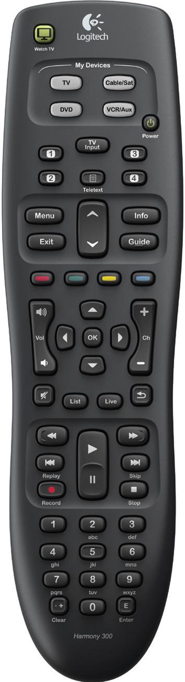 Logitech Harmony ULTIMATE Universal Remote Control, Replaces Up to 15  Remote Controls, Color Screen, Supports More Than 225,000 Devices - Black :  : Electronics