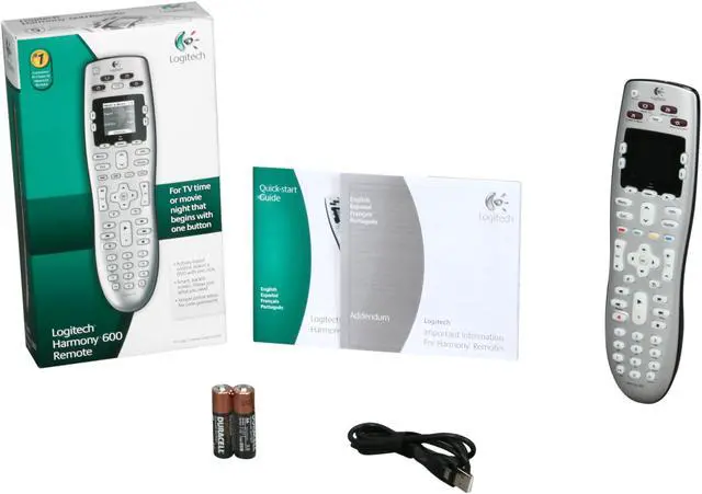 Alt view image 4 of 4 - Logitech Harmony 600 (915-000111) Universal Remote Control