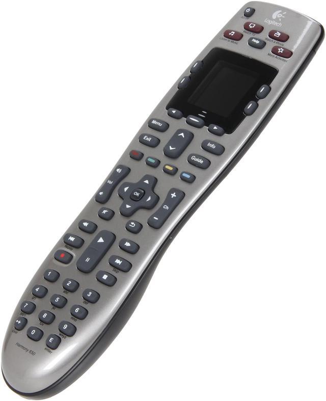 fisk og skaldyr hænge Beundringsværdig Logitech Harmony 650 Remote Universal Remote Control - Silver - Newegg.com