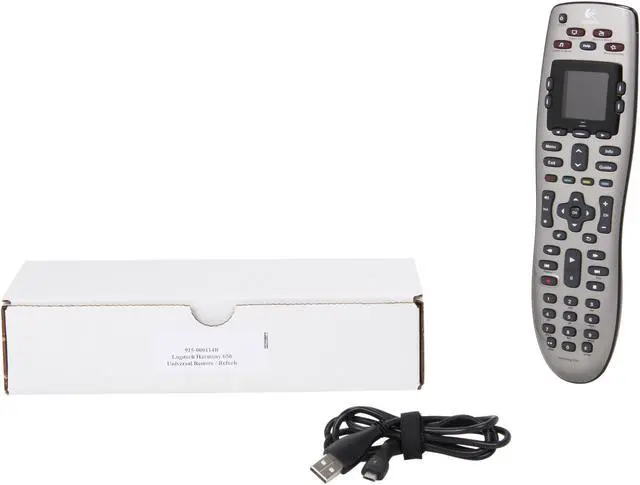 Alt view image 4 of 4 - Logitech Recertified 915-000114 Harmony 650 Remote Universal Remote Control - Silver