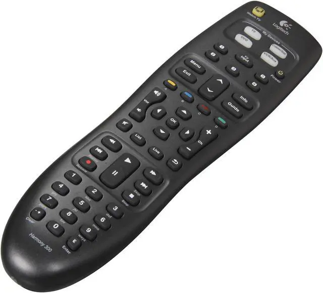 Alt view image 2 of 4 - Logitech Recertified 915-000132 Universal Harmony 300 Remote Control