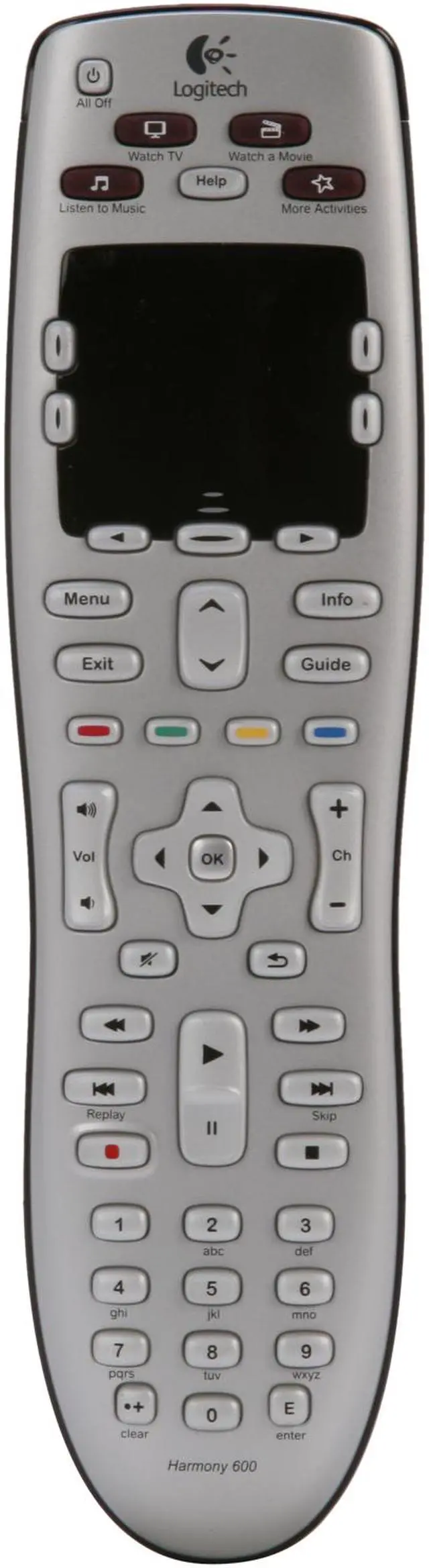 Main image of Logitech Universal Harmony 600 Remote Control - 3rd Party