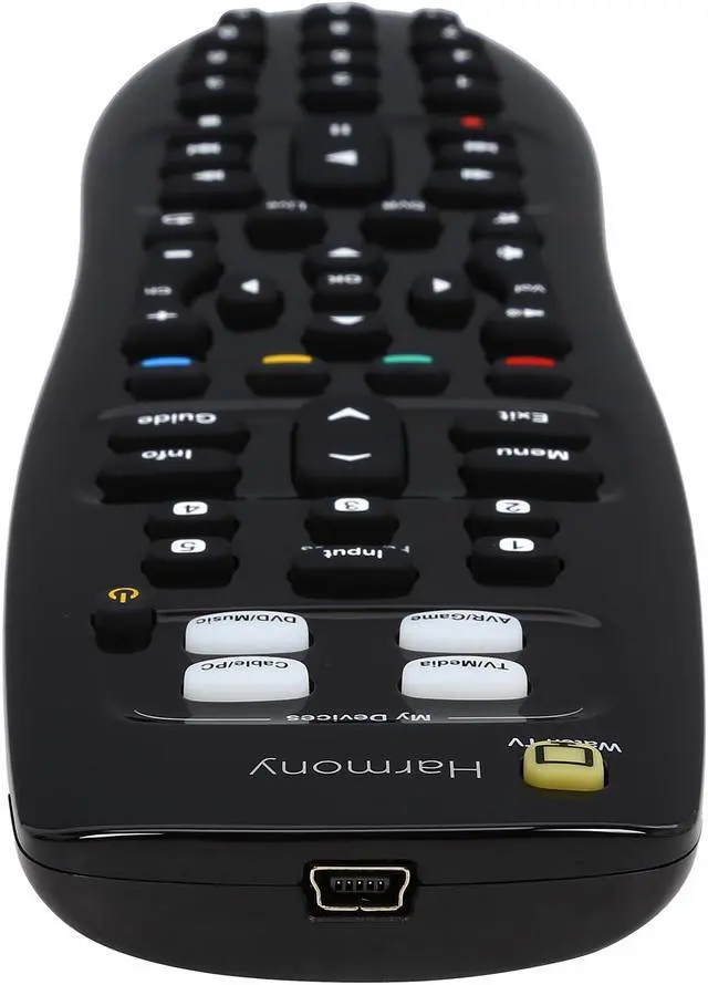 Alt view image 6 of 7 - Logitech Certified Refurbished 915-000230 Harmony 350 Control Simple-to-Set-up Universal Media & Home Automation Remote for 8 Devices