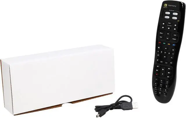 Alt view image 7 of 7 - Logitech Certified Refurbished 915-000230 Harmony 350 Control Simple-to-Set-up Universal Media & Home Automation Remote for 8 Devices