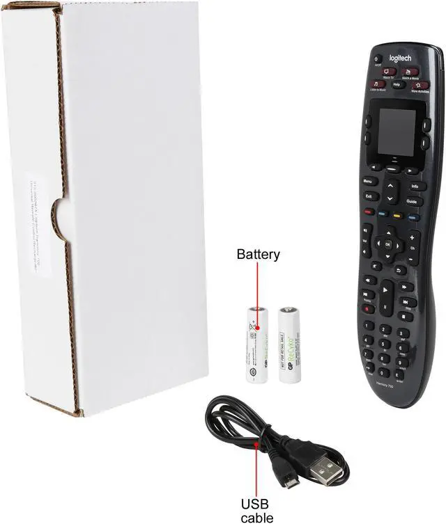 Alt view image 4 of 4 - Logitech Recertified 915-000267 Digital Media Remote