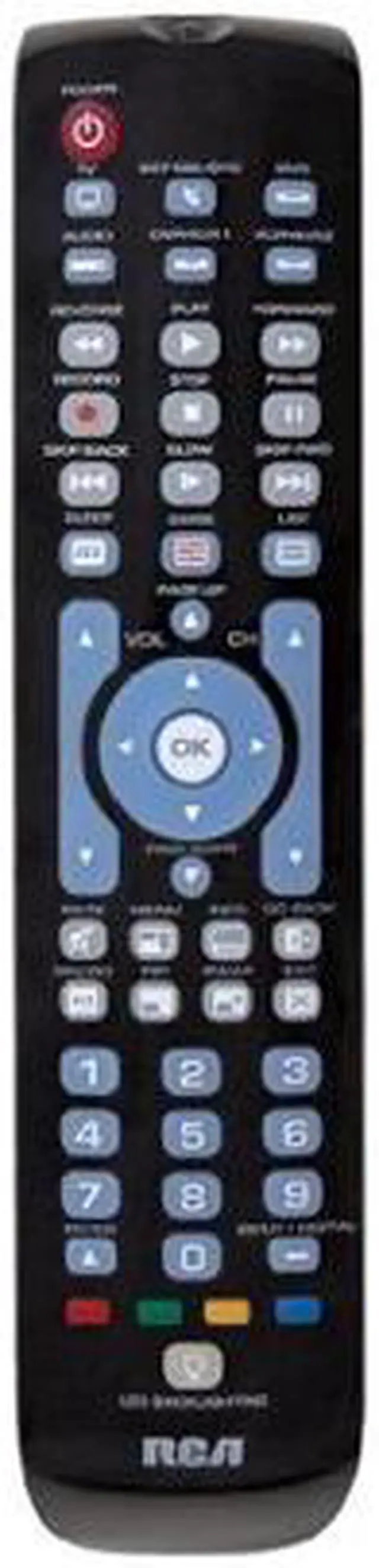 Alt view image 2 of 2 - RCA RCRN06GR Universal 6-Device Remote Control