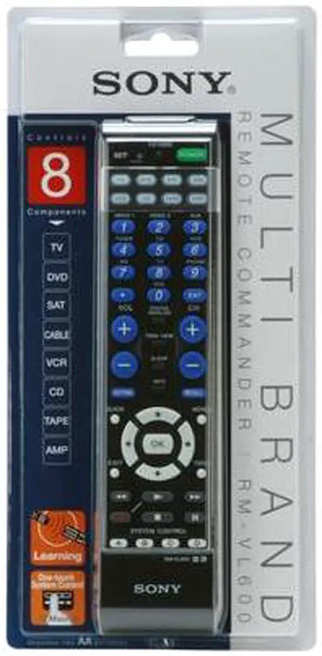 Alt view image 2 of 2 - SONY RM-VL600 Universal Infrared Learning Remote Control