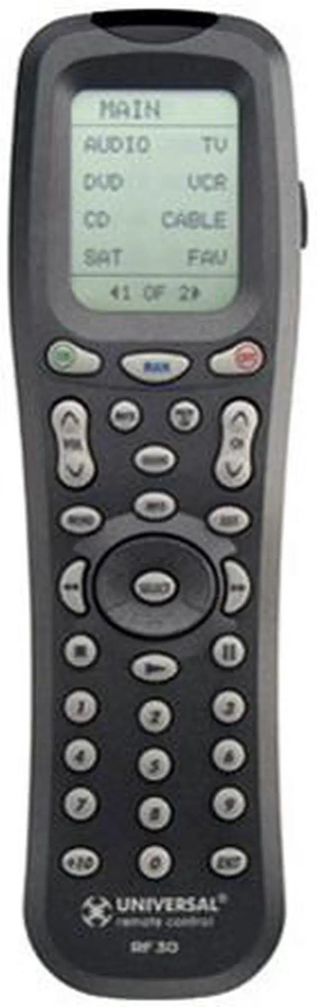 Main image of URC RF30 Universal Infrared / RF MasterControl Remote Control