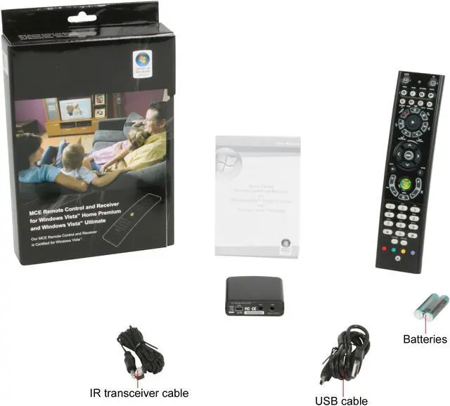 Alt view image 3 of 3 - AVS Gear GP-IR02BK Vista 2 channel IR Remote Control