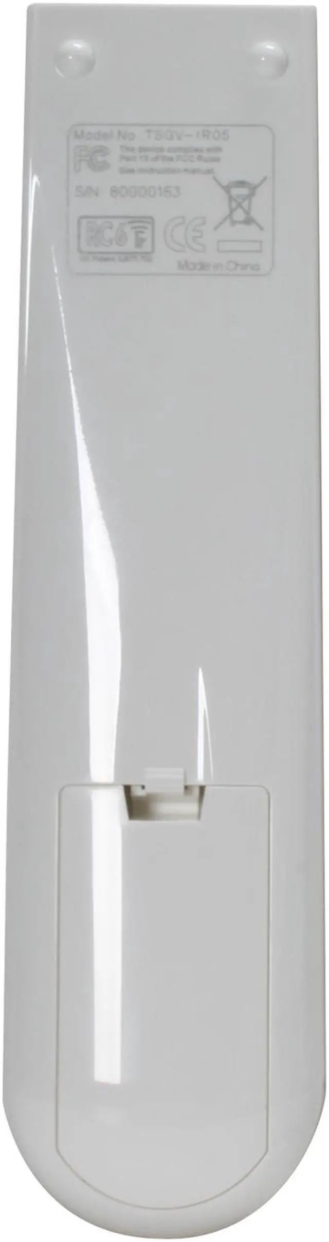 Alt view image 4 of 5 - AVS Gear GV-IR01WT Windows Vista Infrared MCE White Learning Remote Control