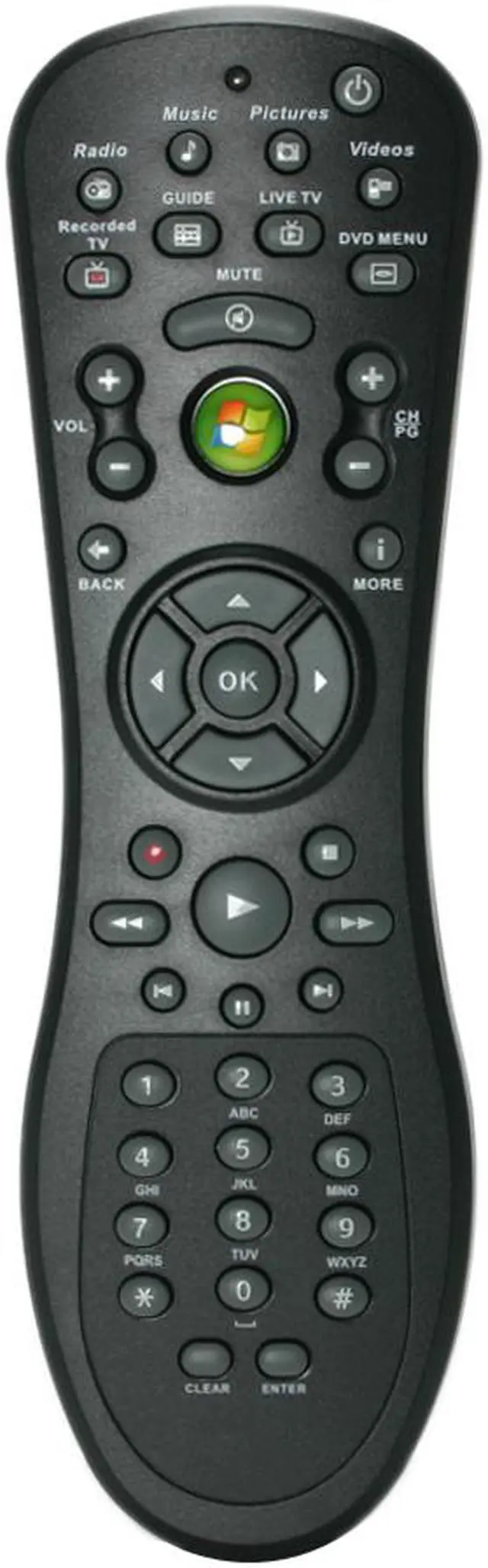 Main image of eDATA DEC-200B Vista Certified Infrared Remote Control W/ Receiver & Blaster
