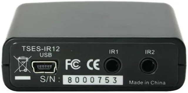 Alt view image 6 of 9 - eDATA DEC-200B Vista Certified Infrared Remote Control W/ Receiver & Blaster