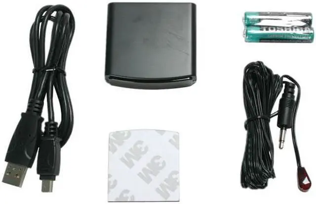 Alt view image 7 of 9 - eDATA DEC-200B Vista Certified Infrared Remote Control W/ Receiver & Blaster