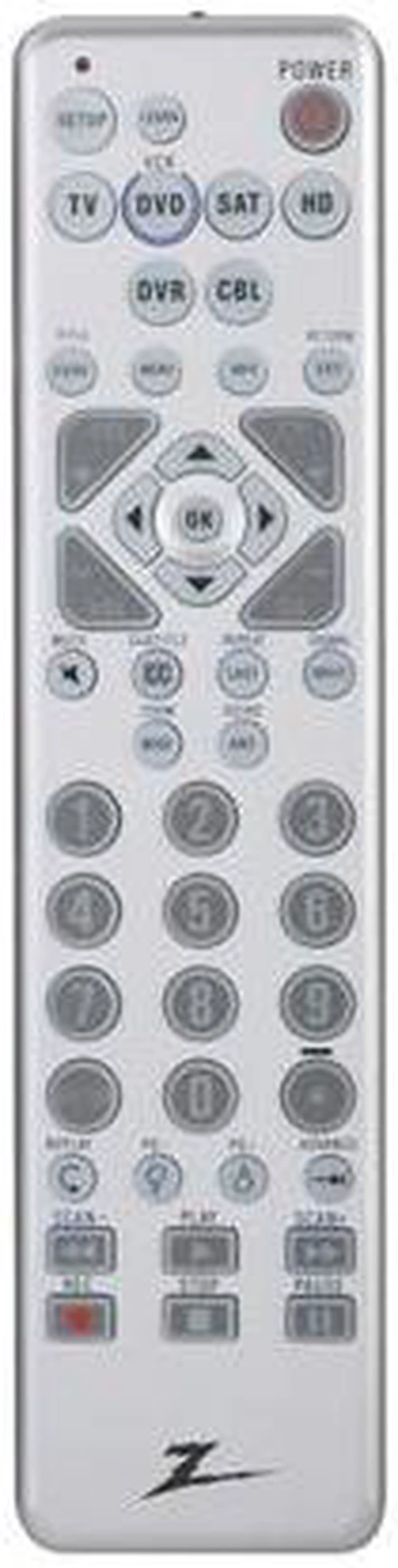 Zenith ZC600 Universal 6-Device Learning Remote - Newegg.com