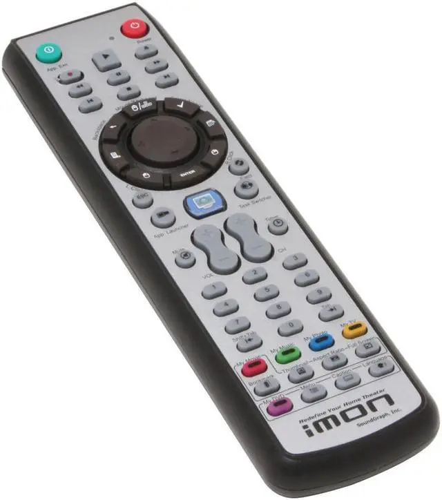 Alt view image 8 of 13 - soundgraph iMON VFD-B PC Infrared Receiver & Remote Control Black