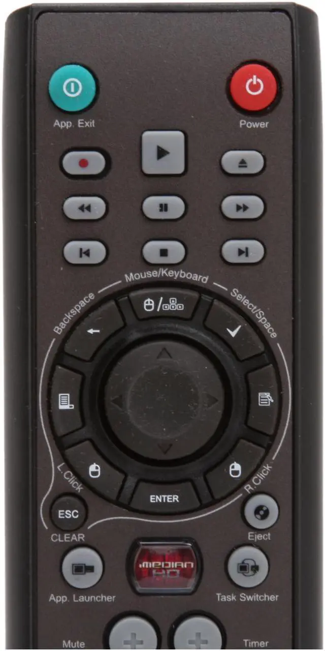Alt view image 11 of 18 - soundgraph iMON UltraBay-B PC Infrared Remote Control Black