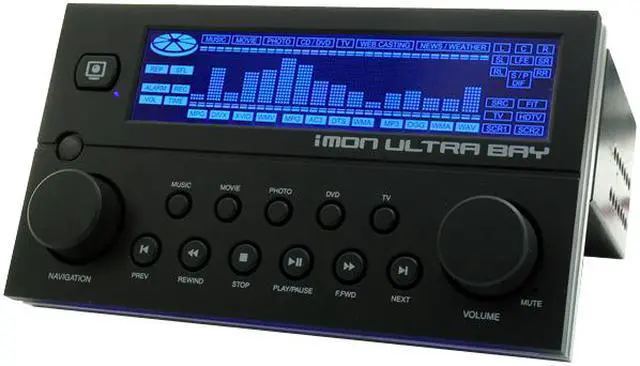 Alt view image 9 of 18 - soundgraph iMON UltraBay-B PC Infrared Remote Control Black
