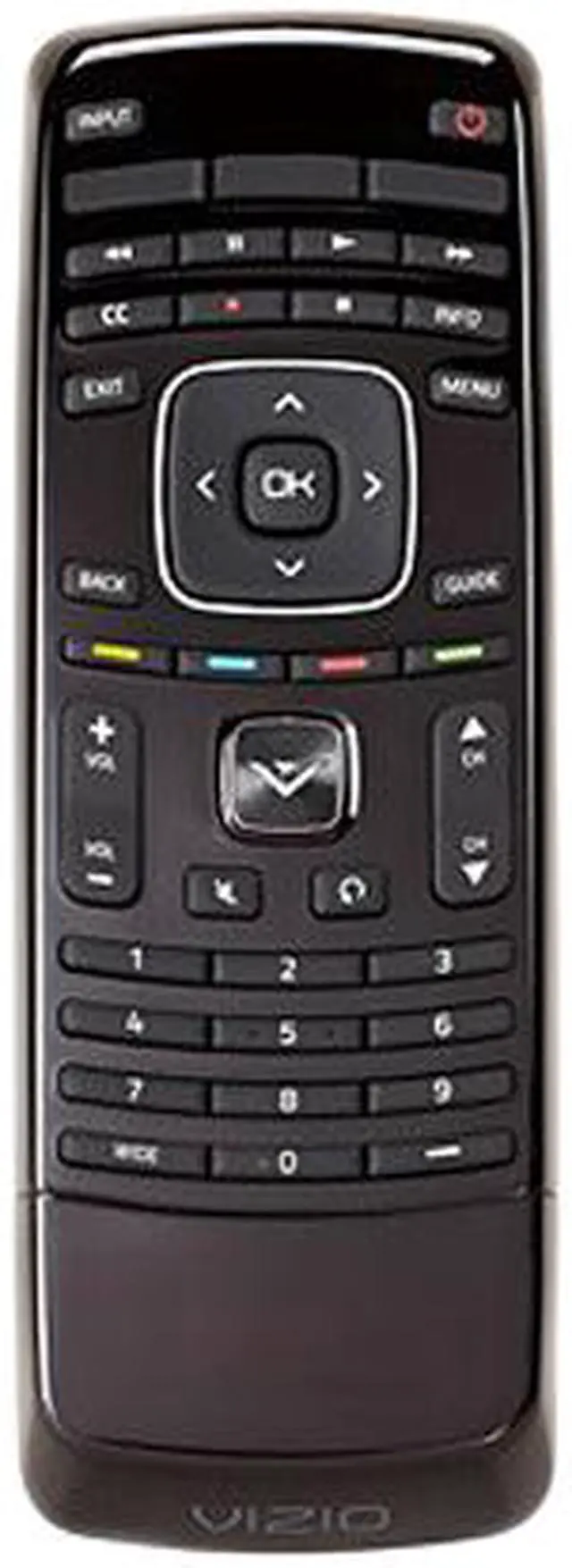 Alt view image 2 of 4 - VIZIO XRT300 Internet App TV / QWERTY keyboard remote control