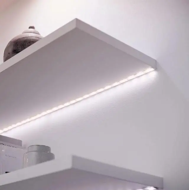 Alt view image 5 of 11 - Wiz 603571 Color LED Strip Extension 1m/3.3ft 800LM Wi-Fi