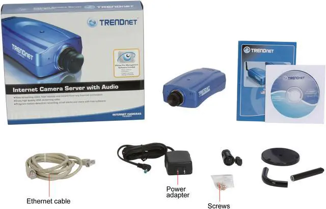 Alt view image 5 of 5 - TRENDnet Wired IP Camera with 1-Way Audio / MAX Resolution 640x480 (TV-IP201)