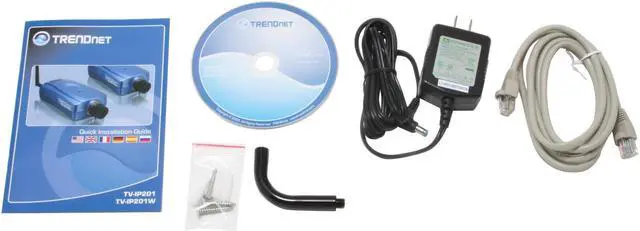 Alt view image 4 of 5 - TRENDnet TV-IP201W 640 x 480 MAX Resolution RJ45 Wireless Camera