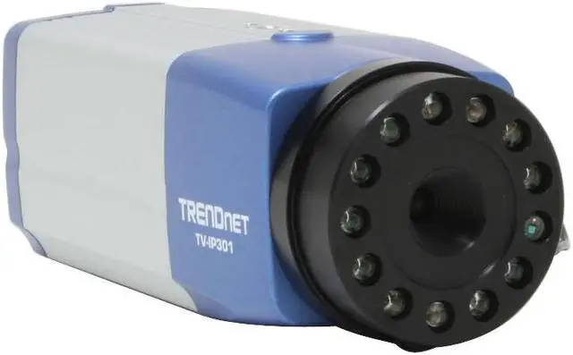Main image of TRENDnet Wired IP Camera with 1-Way Audio, Day/Night Vision, MAX Resolution 640x480 (TV-IP301)