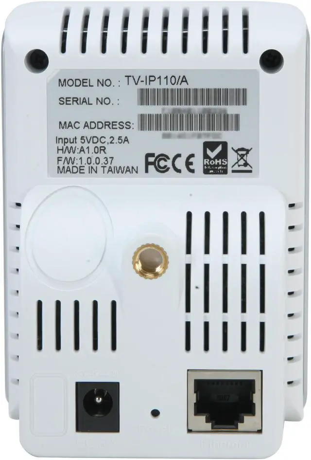 Alt view image 5 of 6 - TRENDnet Wired IP Camera with MAX Resolution 640x480 (TV-IP110)