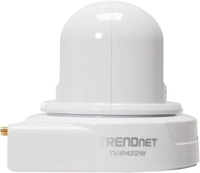 Alt view image 6 of 11 - TRENDnet Wireless-G IP Camera with 1 detachable antenna / 2-Way Audio / MAX Resolution 640x480 (TV-IP422W)