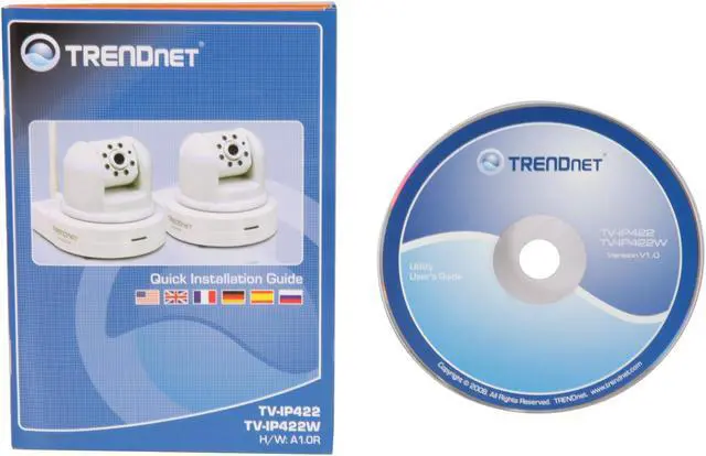 Alt view image 10 of 11 - TRENDnet Wireless-G IP Camera with 1 detachable antenna / 2-Way Audio / MAX Resolution 640x480 (TV-IP422W)