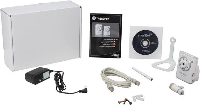 Alt view image 5 of 5 - TRENDnet RB-TV-IP312W 640 x 480 MAX Resolution RJ45 SecurView Wireless Day/Night Internet Camera