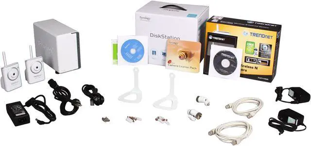 Alt view image 10 of 10 - TRENDNET TV-IP110WNKIT 5-Channel + 2 Wireless-N IP Camera + 1 License Surveillance NVR Kit Solution