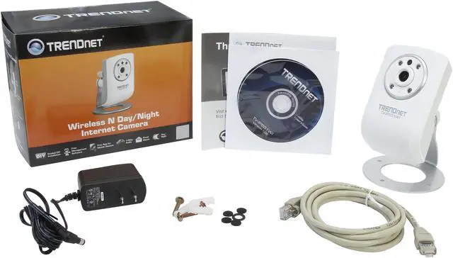 Alt view image 5 of 5 - TRENDnet TV-IP551WI 640 x 480 MAX Resolution RJ45 Wireless N Day/Night Internet Camera