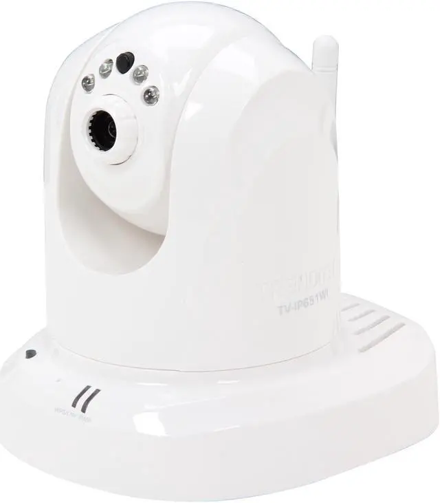 Main image of TRENDnet TV-IP651WI Pan/Tilt, Day/Night, 640 x 480 Max Resolution RJ45 Wireless IP Camera