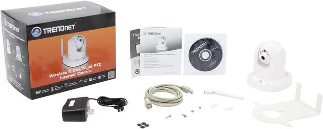Alt view image 5 of 5 - TRENDnet TV-IP651WI Pan/Tilt, Day/Night, 640 x 480 Max Resolution RJ45 Wireless IP Camera