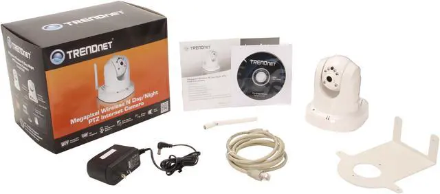 Alt view image 5 of 5 - TRENDnet TV-IP672WI 1280 x 800 MAX Resolution RJ45 Megapixel Wireless N Day/Night PTZ Internet Camera