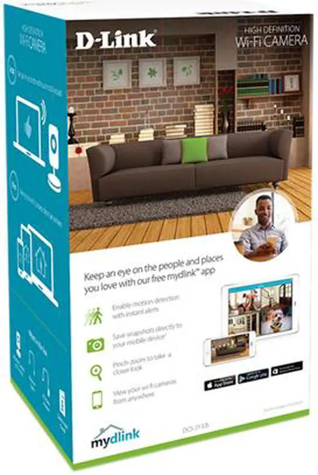 Alt view image 8 of 9 - D-Link DCS-2132L HD Wi-Fi Camera