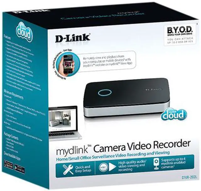 Alt view image 6 of 6 - D-Link DNR-202L mydlink Camera Video Recorder