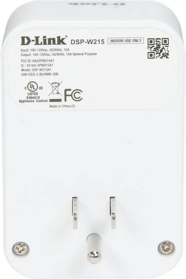 Alt view image 4 of 6 - D-Link DSP-W215 Wi-Fi Smart Plug + Energy Monitoring, Turn On / Off Your Electronics from Anywhere