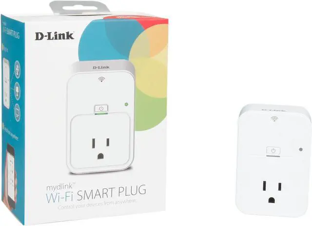 Alt view image 6 of 6 - D-Link DSP-W215 Wi-Fi Smart Plug + Energy Monitoring, Turn On / Off Your Electronics from Anywhere